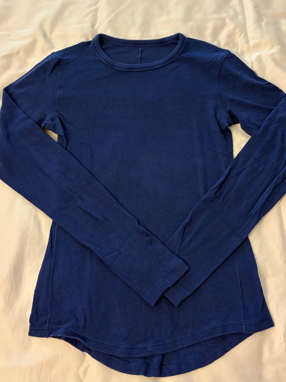 Lululemon Hold Tight Long-Sleeve Shirt Blue